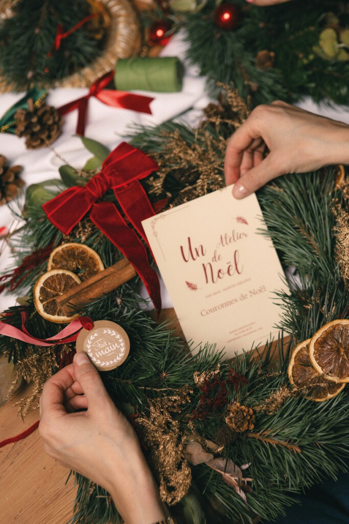 Atelier couronnes de Noël - Amaï Maison Créative